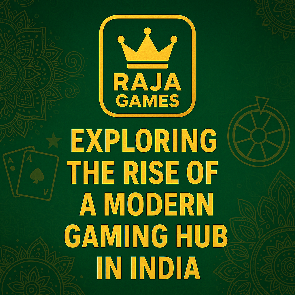 Raja Games platform interface with casino and mobile gaming options